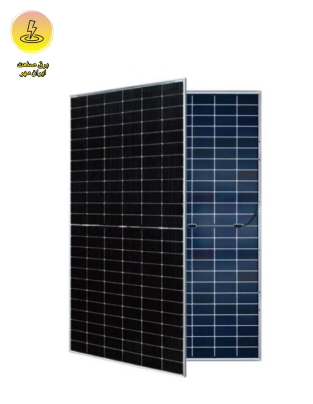 پنل خورشیدی 620 وات AE SOLAR مونو کریستال بایفشیال مدل N-Type TOPCON
