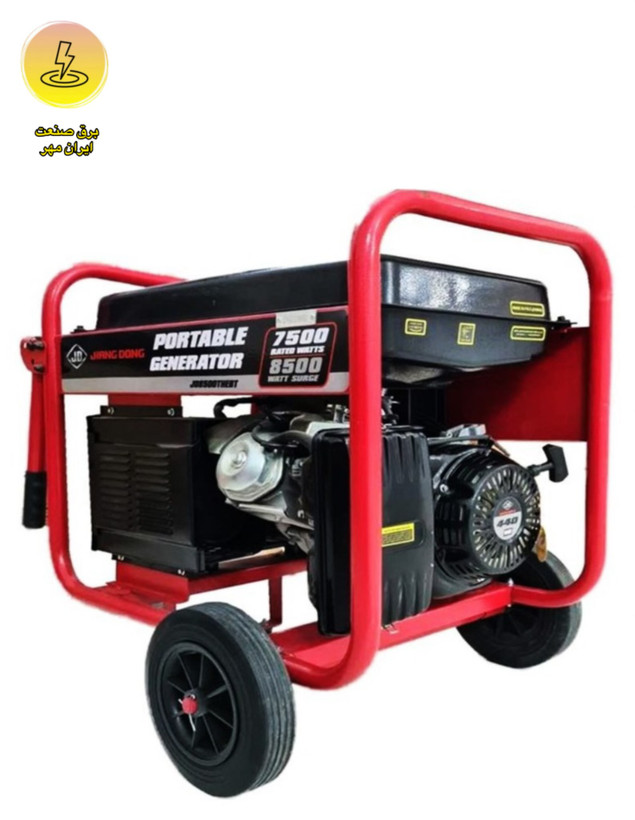 موتور برق جیانگ دانگ ۸.۵ کیلووات بنزینی مدل JD8500THEB تکفاز