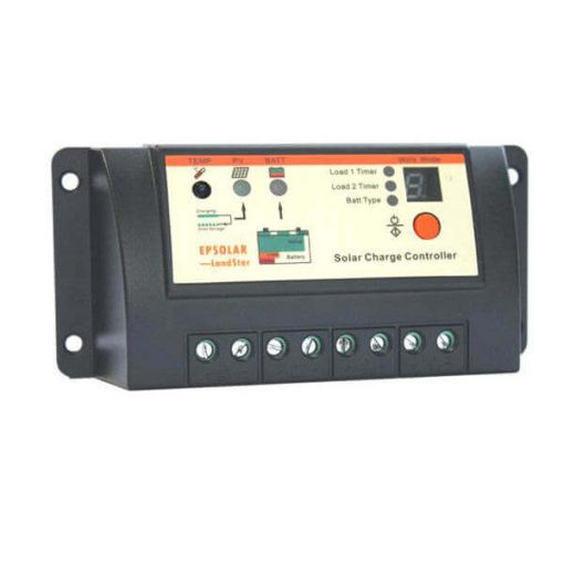 شارژکنترلر 10 آمپر 12/24 ولت مدل LS1024R (دارای تایمر) سری LS