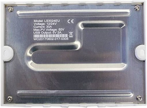 شارژکنترلر 30 آمپر 12/24 ولت مدل LS3024EU (دارای USB) سری LS