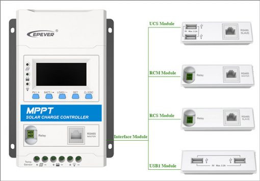 شارژکنترلر 20 آمپر 12/24 ولت MPPT برند EPEVER مدل TRIRON2210N